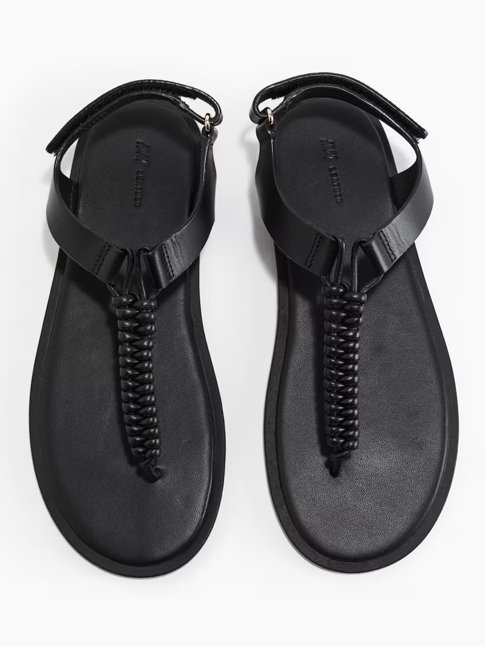 H&M leather sandals